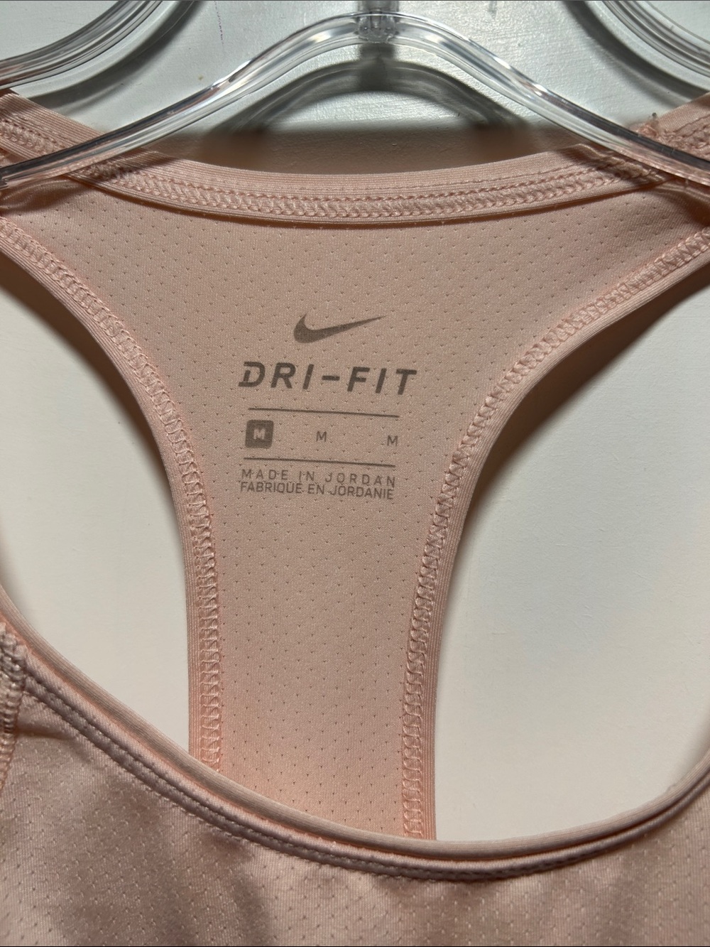 Nike Light Pink Dri-FIT Racerback Performance Tank - Picture 2 of 6